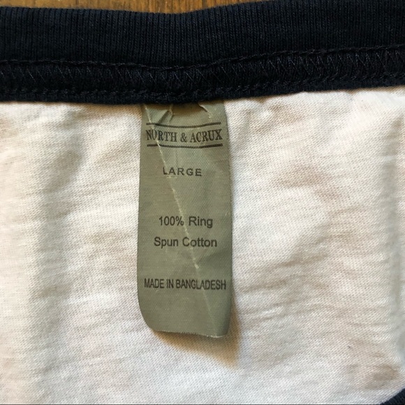 NORTH & ACRUX Patriots Volleyball tee shirt, size Large - Picture 4 of 4